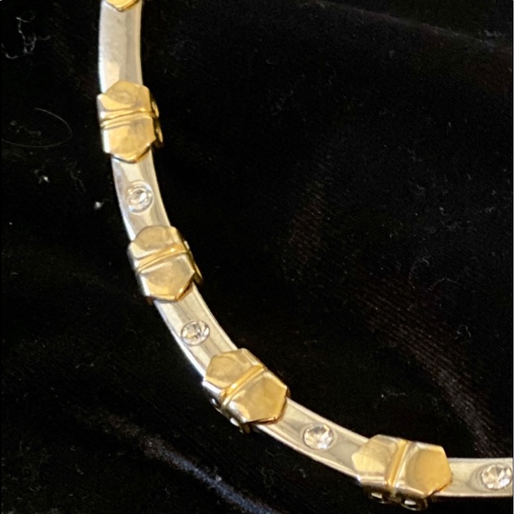 Beautiful gold and silver choker - Picture 3 of 3